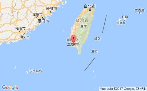 臺(tái)灣港口地圖