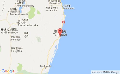 塔馬塔夫港口地圖